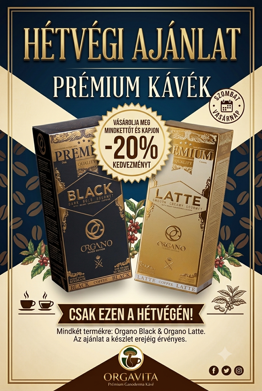 ORGANO™ Black + Latte Akciós Csomag
