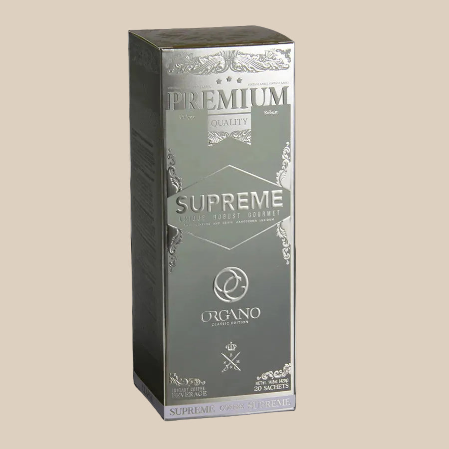 ORGANO™ Gourmet Café Supreme – Ginseng, Ganoderma & Maca