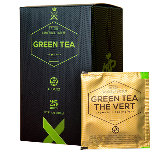 ORGANO™ Organikus Zöld Tea – Ganoderma lucidum | 25 zacskó