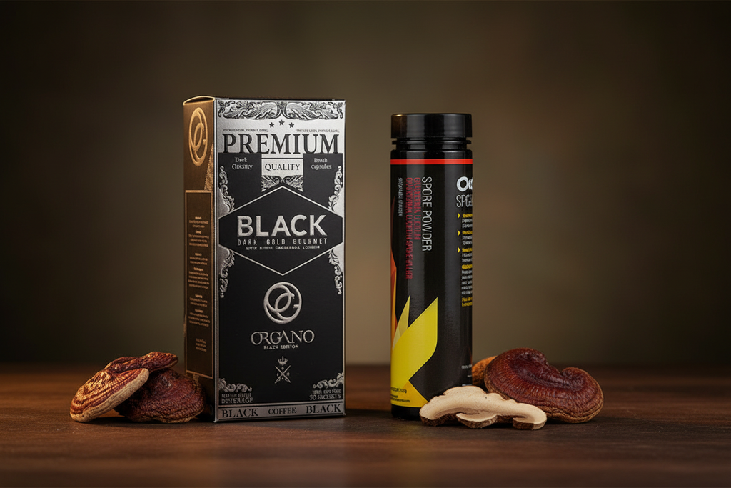 ORGANO™ Black Kávé + Spórakapszula Bundle